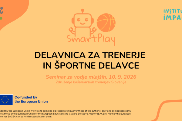 SmartPlay Workshop for Coaches and Sports Professionals in Slovenia