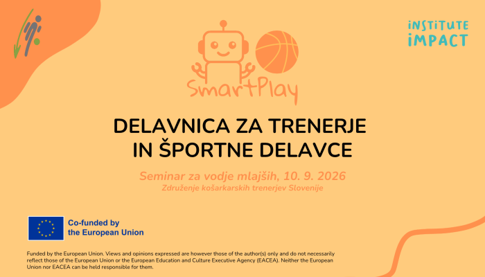 SmartPlay delavnica za trenerje in športne delavce v Sloveniji